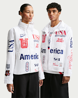 USA x V.A.A. Men's Woven Staff Jacket. Nike.com